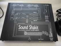 ☆ CS1000-PA504-G　サウンドシャキット　Sound Shakit　音質改善装置　コントローラー+ハーネス付　Ipod等外部入力接続可能　動作中古品_画像3