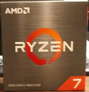 【新品・未開封】AMD　ryzen7　5700X　ＢＯＸ（国内正規代理店品）