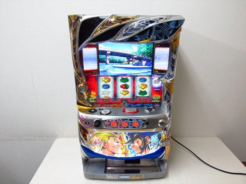 クラシック 押忍! パチスロ実機 番長3 家スロ スロット コイン不要機 ...