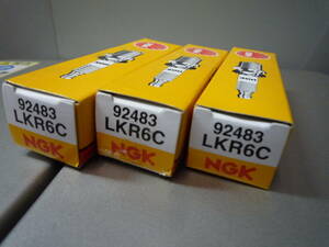 * new goods NGK spark-plug LKR6C 3 pcs set 92483* search Hijet Mira Daihatsu other preliminary parts 