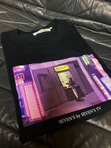 希少 Sevens TV セブンズtv グッズ パチンコ パチスロ ライター 半袖 Tシャツ