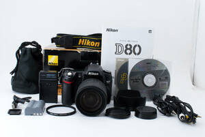 ニコン Nikon D80 デジタル一眼レフ 18-135mm f3.5-5.6 レンズキット #01133