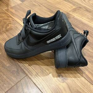 NIKE AIR FORCE 1 GTX BLACK BARELY GREY 26.5cm ナイキ エアフォース ゴアテックス GORE-TEX ブラック 黒