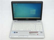 中古/15.6型/ノートPC/Windows10/750GB/4GB/Celeron900/TOSHIBA　BX/31KKS　　動作良品 　MS office2021搭載_画像1