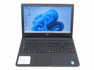 最新Win11Pro/カメラ内蔵/中古/15.6型/ノートPC/新品SSD256/8GB/5世代i3/DELL　Inspiron　3558 新品無線マウス MS office2021搭載