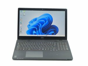 最新Win11Pro/カメラ内蔵/中古/15型タッチパネル/ノートPC/新品SSD512/8GB/4世代i7//FMV　WA2/M　新品無線マウス MS office2021proPlus搭