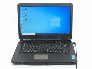 中古/15.6型/ノートPC/Windows10/新品SSD256/4GB/i3　M370/NEC　VL-B MS office2021搭載　新品無線マウス