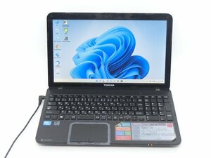 最新Win11Pro/カメラ内蔵/中古/15.6型/ノートPC/新品SSD256/8GB/CeleronB830/TOSHIBA　T552/36GB　新品無線マウス　MSoffice2021proPlus搭