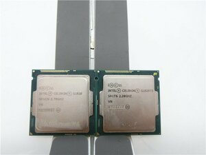 中古　Intel 　Celeron　G1820　G1820TE　2枚セット　 CPU BIOS起動確認済み　ジャンク扱い　送料無料