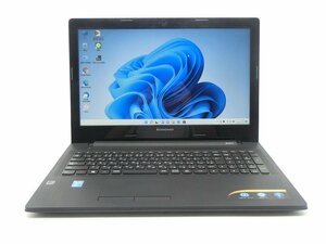 最新Win11Pro/カメラ内蔵/中古/15.6型/ノートPC/新品SSD256GB/8GB/5世代i3/Lenovo　G50-80 新品無線マウス MS office2021ProPlus搭載