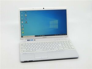 カメラ内蔵/15.6型/中古/ノートPC/Win10/新品SSD256/8GB/2世代i3/SONY VPCEH18FJ 新品無線マウス MS Office2021ProPlus搭載