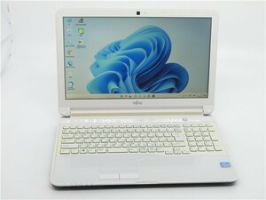 カメラ内蔵/中古/15.6型ノートPC/Windows11/新品SSD512/8GB/2世代i7/FMV　AH53/J MS /office搭載/HDMI/無線WIFI/ 新品無線マウス/テンキー