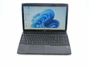 最新Win11Pro/カメラ内蔵/中古/15.6型薄型ノートPC/新品SSD512/8GB/4世代i7/FMV　AH53/M 　新品無線マウス MS Office2021ProPlus搭載　