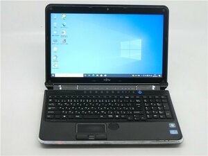 カメラ内蔵/中古/15型/ノートPC/Windows11/爆速新品SSD512GB/8GB/2世代i7/FMV　AH77/D 新品無線マウス　MS Office2021ProPlus搭載