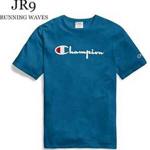 【S】CHAMPION チャンピオン/ヘリテージTシャツ/ベロアスクリプトロゴ/RUNNING WAVE