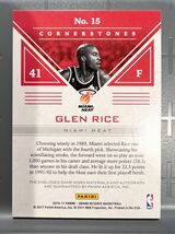 All-star MVP 直書/99 Auto Jersey 16 Panini Glen Rice グレン・ライス NBA サイン バスケ Heat ヒート　ユニフォーム Lakers 優勝 3P王_画像2