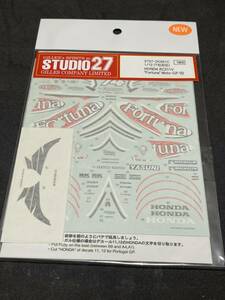 [STUDIO27] Studio 27 2002 year RC211V for Forte .na*Fortuna Motogp decal 