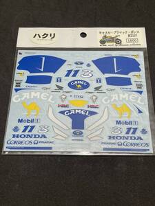  Mu jiam collection 1/12 RC211V CAMEL Honda pra Mac ponsRC211V Camel MotoGP decal 