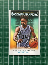 ★UPPER DECK 2021 GOODWIN CHAMPIONS #35 JONATHAN KUMINGA［BASKETBALL］ベースカード「BASE」★_画像1