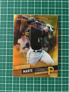 ★TOPPS MLB 2019 FINEST #116 STARLING MARTE［PITTSBURGH PIRATES］ベースカード 50枚限定 パラレル版 19★