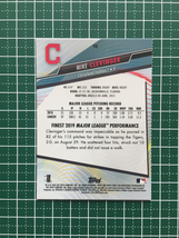 ★TOPPS MLB 2020 FINEST #98 MIKE CLEVINGER［CLEVELAND INDIANS］ベースカード 20★_画像2