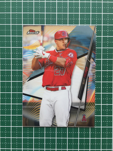 ★TOPPS MLB 2020 FINEST #1 MIKE TROUT［LOS ANGELES ANGELS］ベースカード 20★