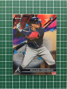 ★TOPPS MLB 2021 FINEST #63 WILLIAM CONTRERAS［ATLANTA BRAVES］ベースカード「BASE」ルーキー RC★