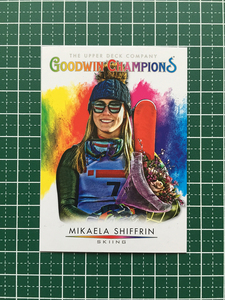 ★UPPER DECK 2021 GOODWIN CHAMPIONS #110 MIKAELA SHIFFRIN［SKIING］ベースカード「BASE SPLASH OF COLOR」★