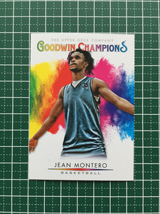 ★UPPER DECK 2021 GOODWIN CHAMPIONS #141 JEAN MONTERO［BASKETBALL］ベースカード「BASE SPLASH OF COLOR」★