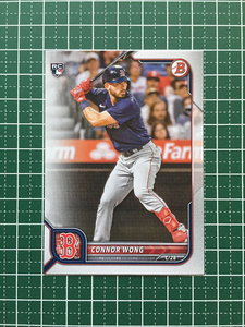 ★TOPPS MLB 2022 BOWMAN #82 CONNOR WONG［BOSTON RED SOX］ベースカード「BASE」ルーキー「RC」★