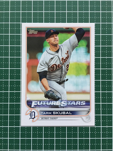 ★TOPPS MLB 2022 SERIES 2 #423 TARIK SKUBAL［DETROIT TIGERS］ベースカード「BASE」★