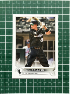 ★TOPPS MLB 2022 SERIES 2 #351 ZACK COLLINS［CHICAGO WHITE SOX］ベースカード「BASE」★