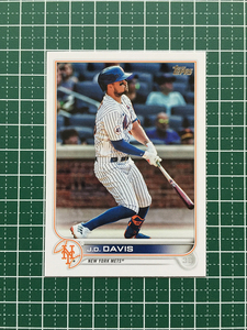 ★TOPPS MLB 2022 SERIES 2 #375 J.D. DAVIS［NEW YORK METS］ベースカード「BASE」★