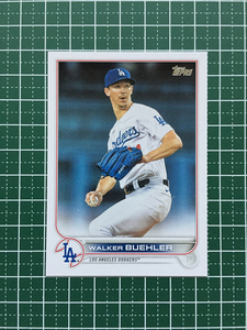 ★TOPPS MLB 2022 SERIES 2 #438 WALKER BUEHLER［LOS ANGELES DODGERS］ベースカード「BASE」★