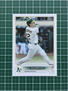 ★TOPPS MLB 2022 SERIES 2 #458 SEAN MURPHY［OAKLAND ATHLETICS］ベースカード「BASE」★