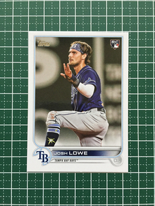 ★TOPPS MLB 2022 SERIES 2 #479 JOSH LOWE［TAMPA BAY RAYS］ベースカード「BASE」ルーキー「RC」★