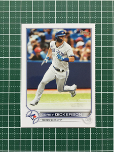 ★TOPPS MLB 2022 SERIES 2 #478 COREY DICKERSON［TORONTO BLUE JAYS］ベースカード「BASE」★