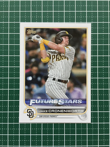 ★TOPPS MLB 2022 SERIES 2 #511 JAKE CRONENWORTH［SAN DIEGO PADRES］ベースカード「BASE」★