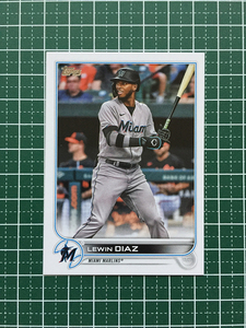 ★TOPPS MLB 2022 SERIES 2 #613 LEWIN DIAZ［MIAMI MARLINS］ベースカード「BASE」★