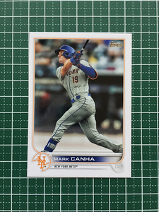 ★TOPPS MLB 2022 SERIES 2 #570 MARK CANHA［NEW YORK METS］ベースカード「BASE」★