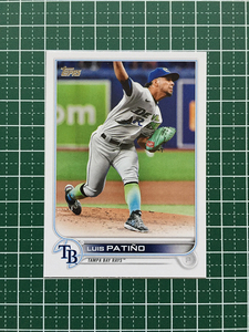 ★TOPPS MLB 2022 SERIES 2 #539 LUIS PATINO［TAMPA BAY RAYS］ベースカード「BASE」★