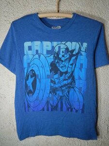 n7606 OLD NAVY Marvel Old Navy ma- bell Captain America short sleeves t shirt popular postage cheap 