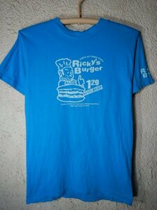 ｎ7603　Ricky's　Burger　メキシコ製 ハンバーガー　ショップ　半袖　tシャツ　人気　vintage　ビンテージ　送料格安