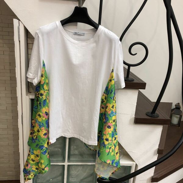 ZARA 変形Tシャツ