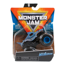 モンスタージャム 1/64 メガロドン スピンマスター モンスタートラック MONSTER JAM Earth Shaker 車 トラック スケールモデル_画像1