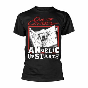 ★エンジェリック アップスターツ Tシャツ ANGELIC UPSTARTS Out Of Control - M 正規品 80s uk oi punk blitz last resort