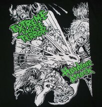 ★エクストリーム ノイズ テラー Tシャツ Extreme Noise Terror HARDCORE ATTACK - S 正規品! ENT slang クラスト Chaos U.K. ripchords_画像1