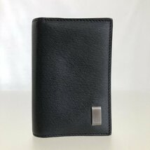 極美品 dunhill ダンヒル 本革レザー 6連キーケース ブラック キーフック 19F2F50AT001R メンズ 福井県質屋の質セブン_画像3