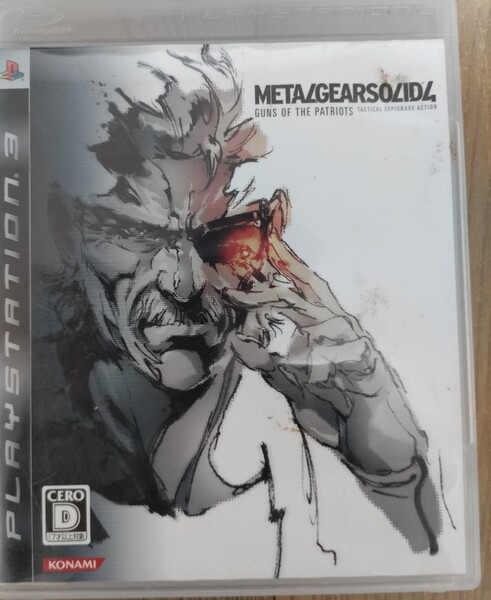 METAL GEAR SOLID4 中古品