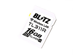 [BLITZ/ Blitz ] Touch-BRAIN LASER special option wireless LAN built-in SDHC card [BWSD16-TL311R]